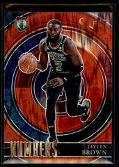 Jaylen Brown [Red] Basketball Cards 2020 Panini Select Numbers Prices