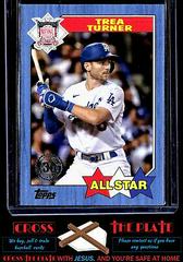 Trea Turner [Blue] #87AS-40 Baseball Cards 2022 Topps 1987 All Stars Prices