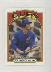 Anthony Rizzo #TM-12 Baseball Cards 2013 Topps 1972 Minis Prices