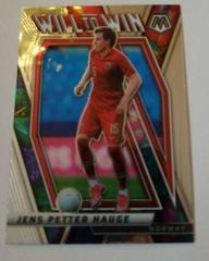 Jens Petter Hauge #24 Soccer Cards 2021 Panini Mosaic Road to FIFA World Cup Will to Win Prices