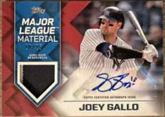 Joey Gallo [Red] #MLMA-JG Baseball Cards 2022 Topps Major League Material Autographs Prices