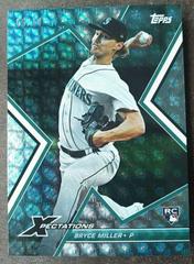 Bryce Miller [Cyber Cyan] #20 Baseball Cards 2023 Topps Xpectations Prices