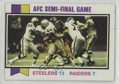 AFC Semi-Final Football Cards 1973 Topps Prices