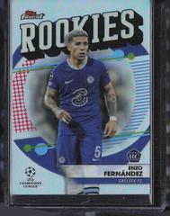 Enzo Fernandez #FR-5 Soccer Cards 2022 Topps Finest UEFA Club Competitions Rookies Prices