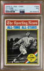 Ty Cobb [All Time All Star] Baseball Cards 1976 O Pee Chee Prices