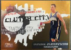 Sarunas Jasikevicius #CSP6 Basketball Cards 2006 Topps Clutch City Prospects Prices