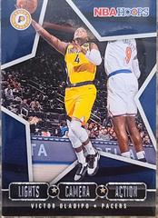 Victor Oladipo Basketball Cards 2020 Panini Hoops Lights Camera Action Prices