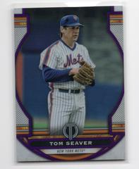 Tom Seaver [Purple] #16 Baseball Cards 2023 Topps Tribute Prices