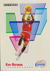 Ken Norman #129 Basketball Cards 1991 Skybox Prices