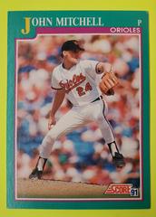 John Mitchell Baseball Cards 1991 Score Prices