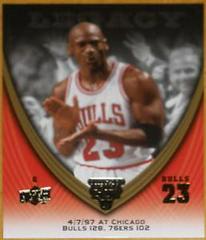 Michael Jordan #842 Basketball Cards 2008 Upper Deck Jordan Legacy Prices