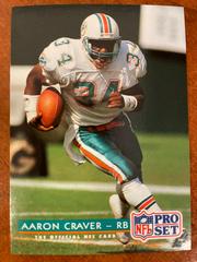 Aaron Craver #226 Football Cards 1992 Pro Set Prices