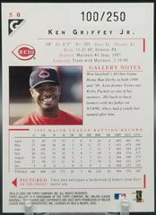 Ken Griffey Jr. [Player's Private Issue] #50 Baseball Cards 2000 Topps Gallery Prices