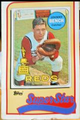 Johnny Bench Baseball Cards 1989 Topps Ljn Baseball Talk Prices