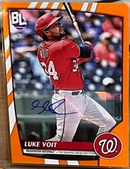 Luke Voit [Electric Orange Autograph] Baseball Cards 2023 Topps Big League Prices
