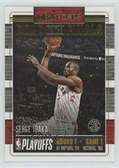 Serge Ibaka Basketball Cards 2018 Panini Hoops Road to the Finals Prices