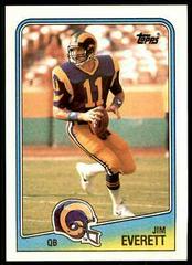 Jim Everett #288 Football Cards 1988 Topps Prices