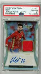 Isco [White] Soccer Cards 2016 Panini Select Jersey Autographs Prices