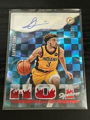 Chris Duarte [Red] #HS-CD Basketball Cards 2022 Panini Hoops Hot Signatures Prices