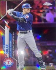 Nick Solak [Refractor] #U-60 Baseball Cards 2020 Topps Chrome Update Prices