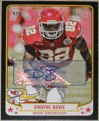 Dwayne Bowe [Autograph Black Bordered] #32 Football Cards 2013 Topps Magic Prices