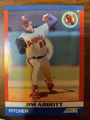 Jim Abbott Baseball Cards 1991 Score Superstars Prices