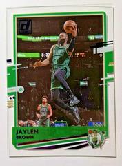 Jaylen Brown [Purple] Basketball Cards 2020 Panini Clearly Donruss Prices