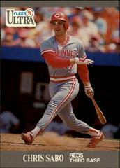 Chris Sabo #103 Baseball Cards 1991 Ultra Prices