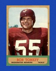 Bob Toneff #165 Football Cards 1963 Topps Prices