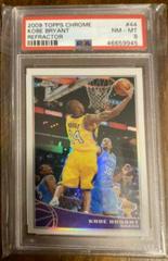 Kobe Bryant [Refractor] #44 Basketball Cards 2009 Topps Chrome Prices