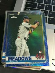 Austin Meadows [Blue Refractor] #96 Baseball Cards 2019 Topps Chrome Update Prices