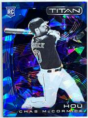 Chas McCormick [Blue Ice] Baseball Cards 2022 Panini Chronicles Titan Prices