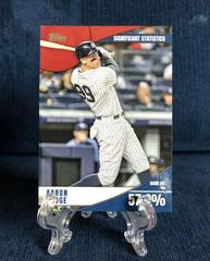 Aaron Judge [Red] #SS-15 Baseball Cards 2022 Topps Significant Statistics Prices