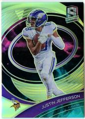 Justin Jefferson [Nebula] #64 Football Cards 2021 Panini Spectra Prices
