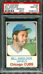 Bill Madlock [Hand Cut Infield] #125 Baseball Cards 1975 Hostess Prices