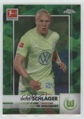 Xaver Schlager [Green] Soccer Cards 2020 Topps Chrome Bundesliga Sapphire Prices