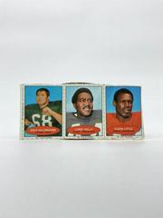 Floyd Little, Gale Gillingham, Leroy Kelly [Hand Cut Panel] Football Cards 1971 Bazooka Prices