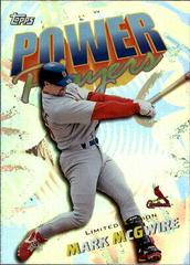 Mark McGwire Baseball Cards 2000 Topps Power Players Prices