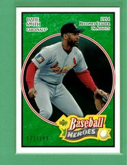 Ozzie Smith [Emerald Autograph] #48 Baseball Cards 2005 Upper Deck Baseball Heroes Prices
