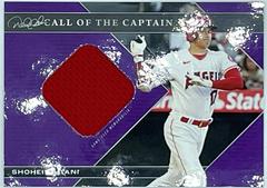 Shohei Ohtani [Relic Purple] #28 Baseball Cards 2022 Topps X Derek Jeter Prices