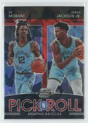 Ja Morant, Jaren Jackson Jr. [Red Ice] Basketball Cards 2021 Panini Contenders Optic Pick n Roll Prices