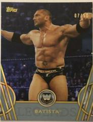 Batista [Silver] Wrestling Cards 2018 Topps Legends of WWE Prices