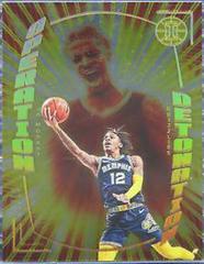 Ja Morant [Gold] #29 Basketball Cards 2021 Panini Illusions Operation Detonation Prices