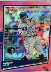 Aaron Judge [Holo Pink] #111 Baseball Cards 2020 Panini Donruss Prices