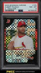 Albert Pujols [Xfractor] Baseball Cards 2005 Bowman Chrome Prices
