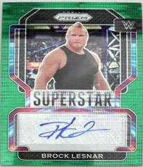 Brock Lesnar [Gold Prizm] Wrestling Cards 2022 Panini Prizm WWE Superstar Autographs Prices