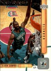 elden campbell #16 Basketball Cards 2001 Upper Deck Prices