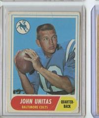 Johnny Unitas Football Cards 1968 Topps Prices