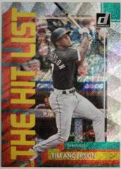 Tim Anderson [Rapture] #THL-3 Baseball Cards 2022 Panini Donruss The Hit List Prices