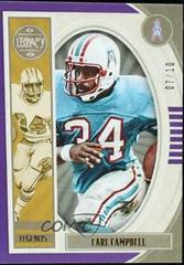 Earl Campbell [Violet] Football Cards 2019 Panini Legacy Prices